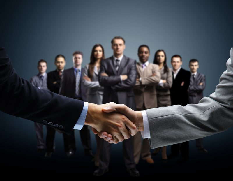 business handshake